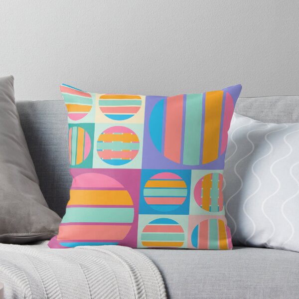 Item preview, Rainbow Stripes Beach Geometric  designed and sold by Sharon Schwalbe.