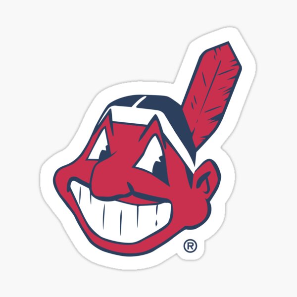 indi ans-cleveland Sticker