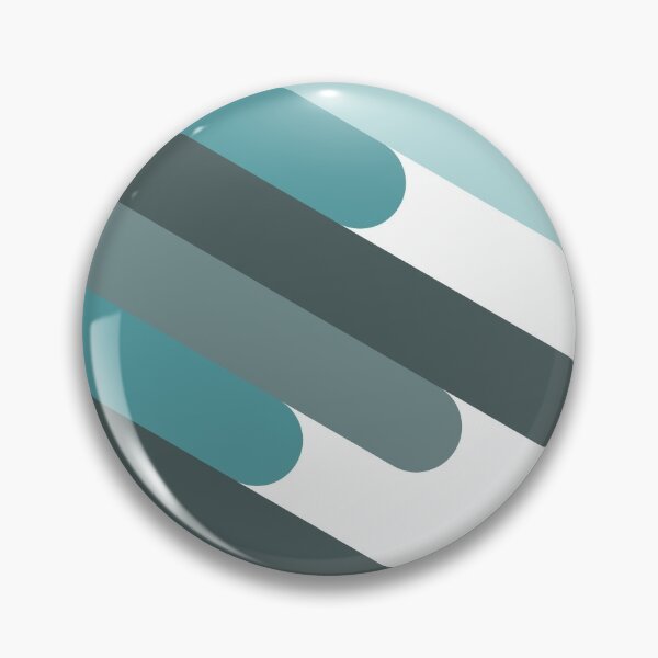 Item preview, Aegean Teal Diagonal lines designed and sold by YYZDesign.