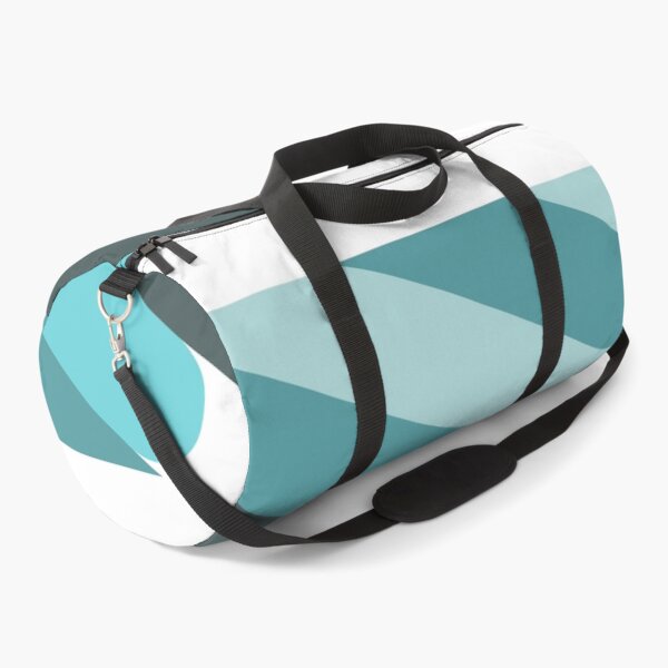 Item preview, Aegean Teal Diagonal lines designed and sold by YYZDesign.