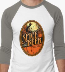 Spice Beer Label Men's Baseball ¾ T-Shirt