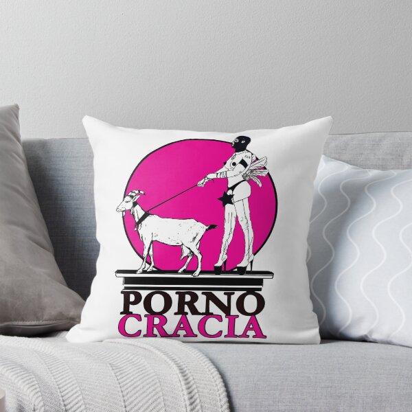 Item preview, PORNOCRACIA LOGO Pink : Goat on a leash designed and sold by Pornocracia.