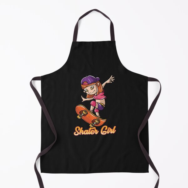 Item preview, skater girl skateboard skateboarder designed and sold by whatsyokidswear.