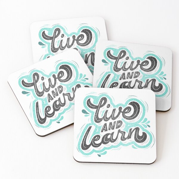 Item preview, Live and Learn designed and sold by GoldnPop.