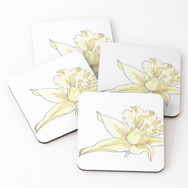 Item preview, Yellow Daffodil Pencil crayon  designed and sold by SoniasArtwork.