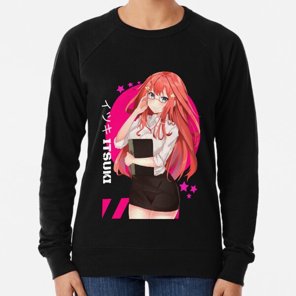 Itsuki nakano - 5 Toubun no Hanayome Lightweight Sweatshirt
