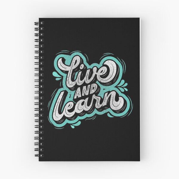 Item preview, Live and Learn (W) designed and sold by GoldnPop.