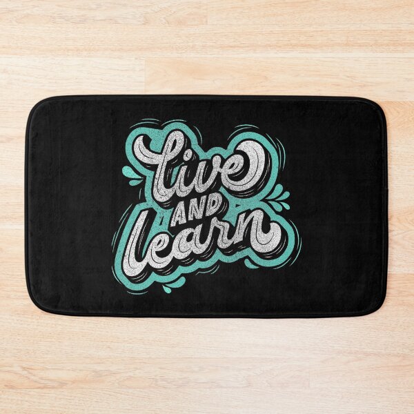 Item preview, Live and Learn (W) designed and sold by GoldnPop.