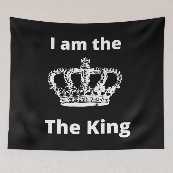 Item preview, I am the King designed and sold by UrbanBubules.