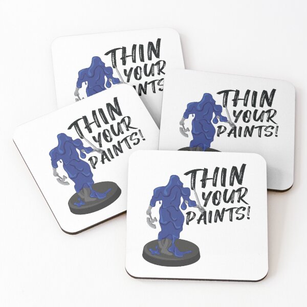 Item preview, Thin Your Paints - Miniature Painting Meme designed and sold by GeekyMumDesigns.