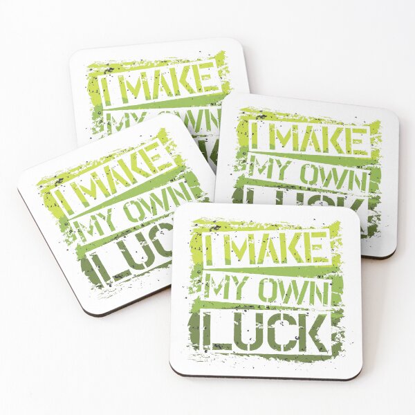Item preview, I MAKE MY OWN LUCK designed and sold by UBIQrikesh.