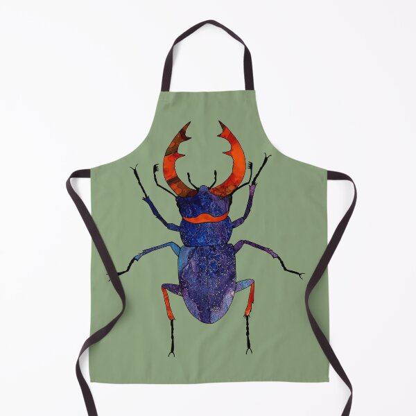 Item preview, Stag beetle. Stag beetle with red, large antlers.  designed and sold by ZheltakovaIana.