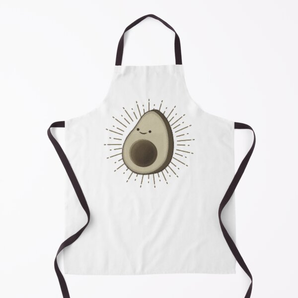 Item preview, Cute Avocado Cartoon In Vintage Style designed and sold by Almdrs.