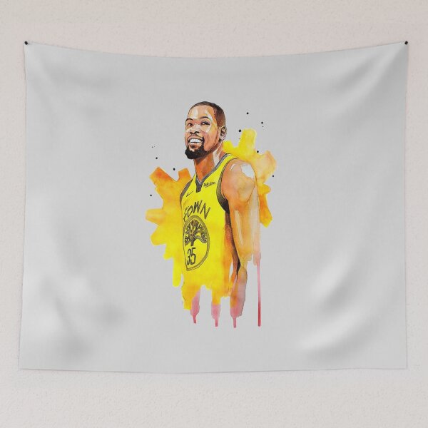 Item preview, yellow water colour kevin durant designed and sold by kukuhivanart.