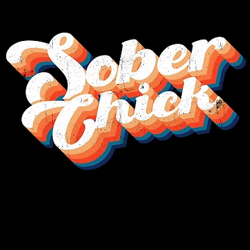 Imagen de la obra Sober Chick Not High Not Drunk Retro Sober Woman Gear de DynamicDesign
