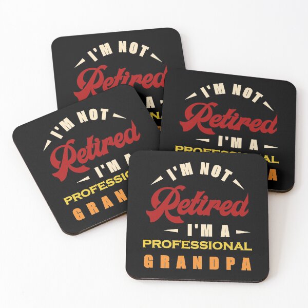 Item preview, Iam not retired iam a professional grandpa  designed and sold by boushramba.