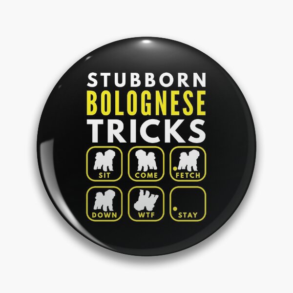 Item preview, Stubborn Bolognese Tricks - Dog Training designed and sold by DoggyStyles.