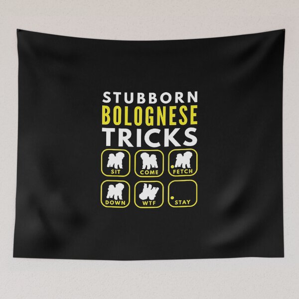 Item preview, Stubborn Bolognese Tricks - Dog Training designed and sold by DoggyStyles.