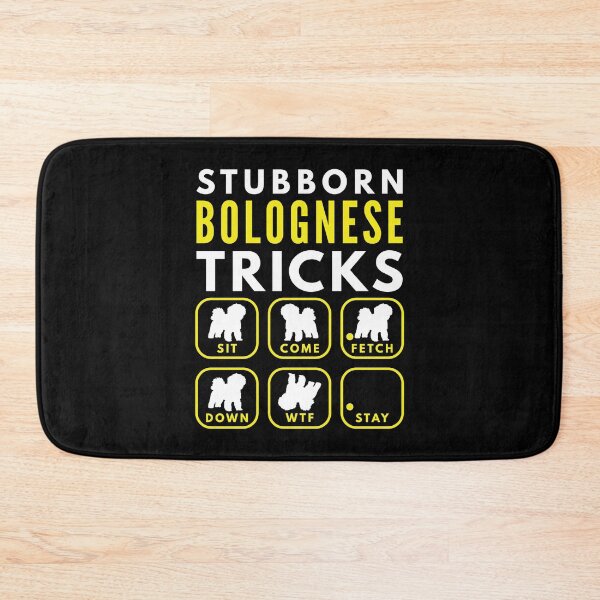 Item preview, Stubborn Bolognese Tricks - Dog Training designed and sold by DoggyStyles.