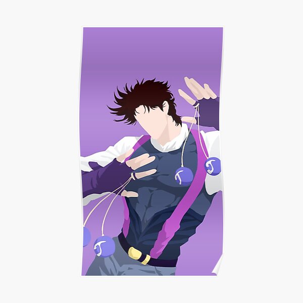 Joseph Joestar Wall Art Redbubble