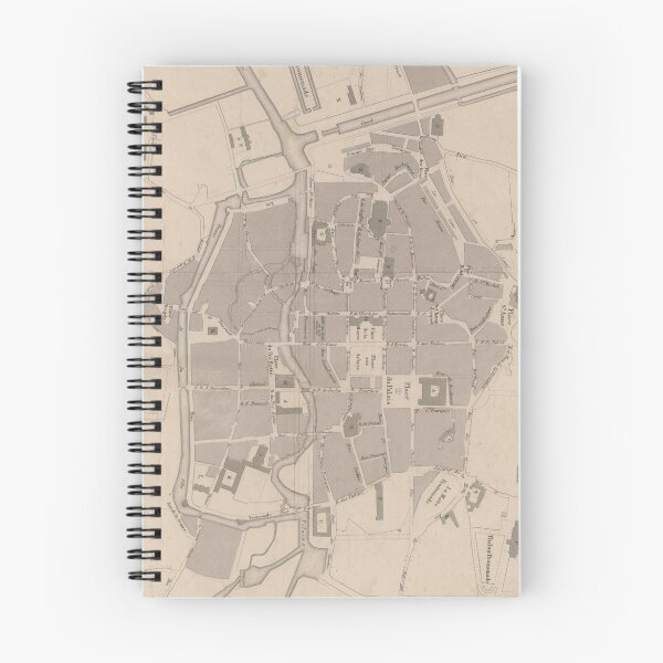 Item preview, Vintage Map of Rennes France (1829) designed and sold by BravuraMedia.
