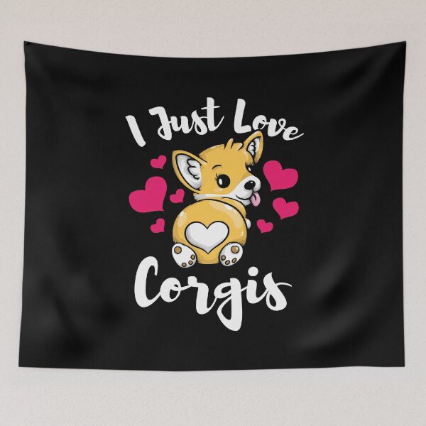 Item preview, I Love Corgis Funny Pem Welsh Corgi  designed and sold by BornDesign.