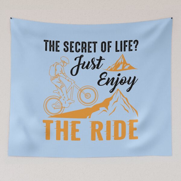 Item preview, The secret of life just enjoy the ride designed and sold by digoarpi.