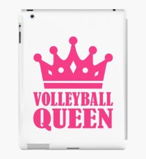 Volleyball queen crown iPad Case/Skin