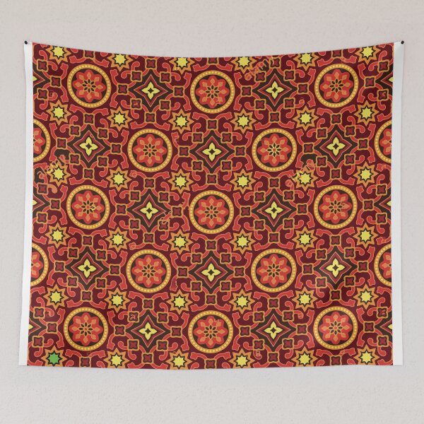 Item preview, Sindhi Ajrak | Art from the Province of Sindh | Traditional Patterns designed and sold by WIO Whatever Is ON.
