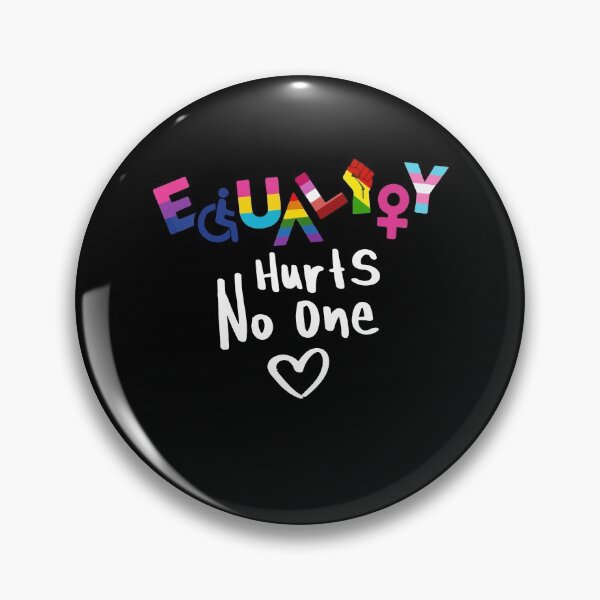 Item preview, Equality Hurts No One LGBT Black Disabled Women Rights designed and sold by Dressed For  Duty.