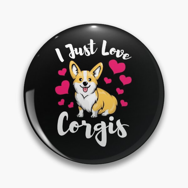 Item preview, I Just Love Corgis Funny Corgi Owner designed and sold by BornDesign.