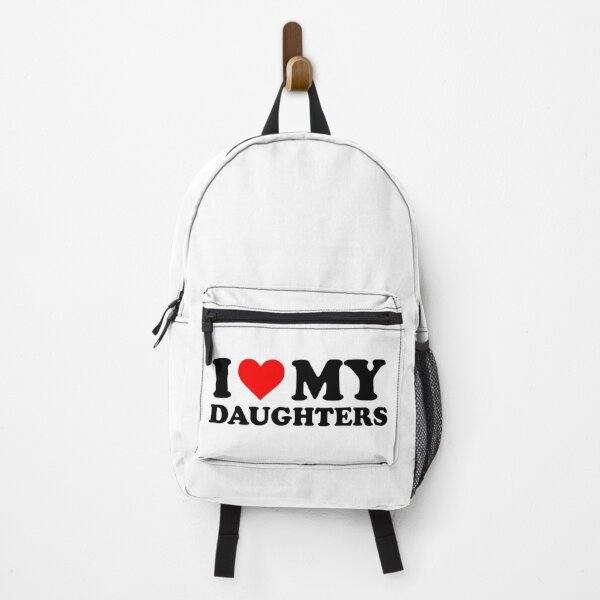 Item preview, I Love My Daughters Funny I Heart Lover Passion Enthusiast designed and sold by TheViralMachine.
