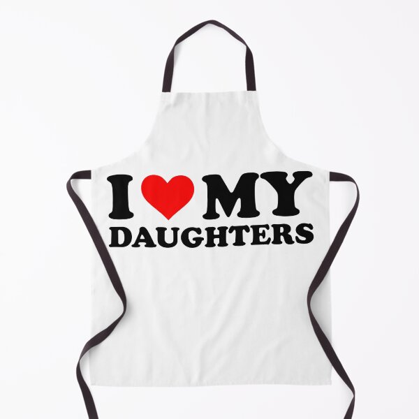 Item preview, I Love My Daughters Funny I Heart Lover Passion Enthusiast designed and sold by TheViralMachine.