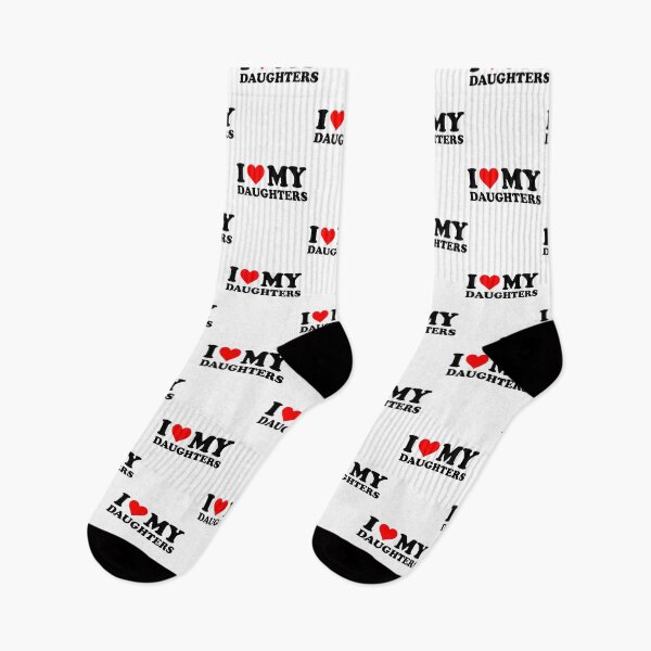 Item preview, I Love My Daughters Funny I Heart Lover Passion Enthusiast designed and sold by TheViralMachine.