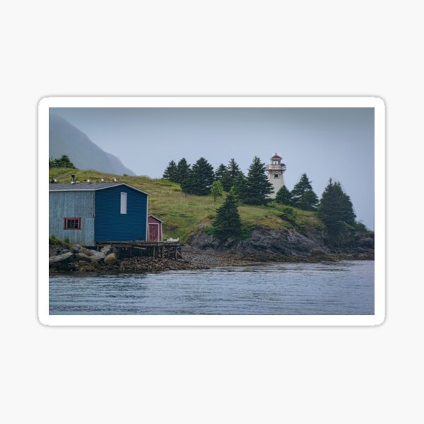 "Woody Point, Newfoundland and Labrador, Canada" Sticker for Sale by
