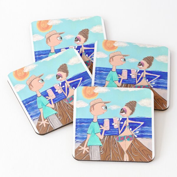Item preview, coffee date designed and sold by juliet-paints.