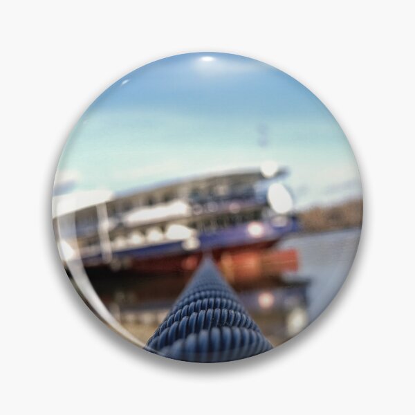 Item preview, Rope close up photography towards a boat on the river designed and sold by CiniArt.