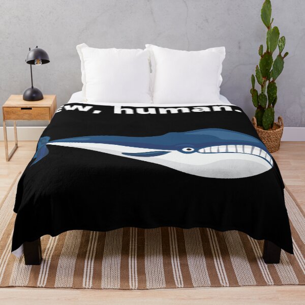 Item preview, Ew human | man swallowed by whale | humpback whale funny design designed and sold by subtleday.