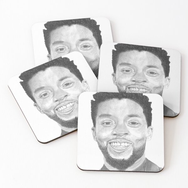 Item preview, Chadwick Boseman Portrait designed and sold by ArtBySteveBatty.