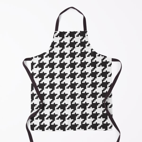 Item preview, Black and White Digital Houndstooth designed and sold by miraclemaker.