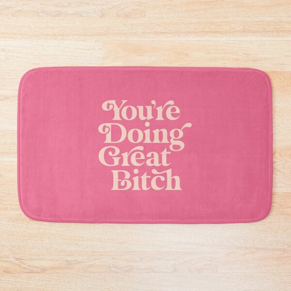 Bitch Bath Mats for Sale