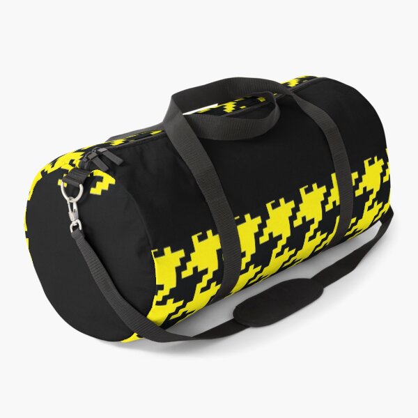 Item preview, Black Yellow Digital Houndstooth designed and sold by miraclemaker.