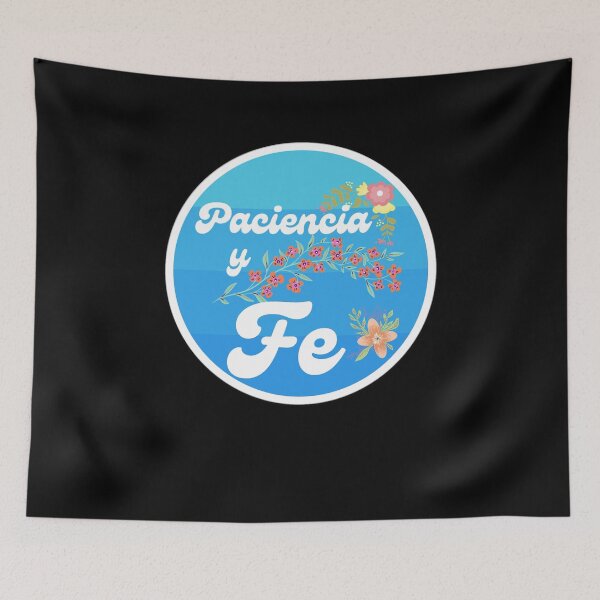 Item preview, paciencia y fe spanish designed and sold by DesignerFollow.