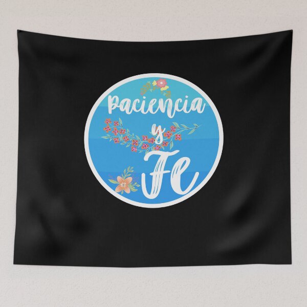 Item preview, paciencia y fe designed and sold by DesignerFollow.