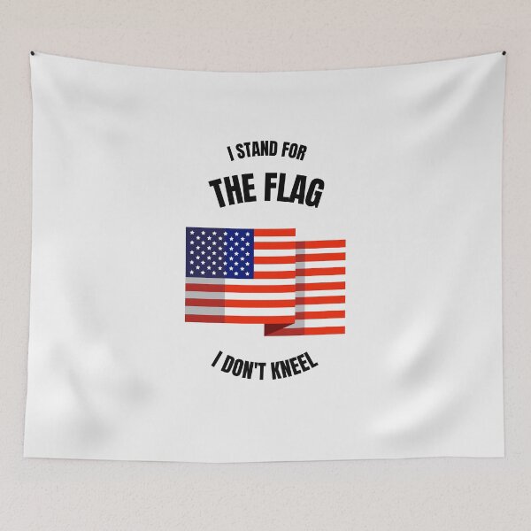 Item preview, I stand for the flag I don't kneel designed and sold by Polla-Shirt.