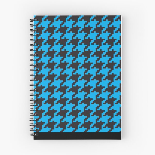 Item preview, Black Cyan Digital Houndstooth designed and sold by miraclemaker.
