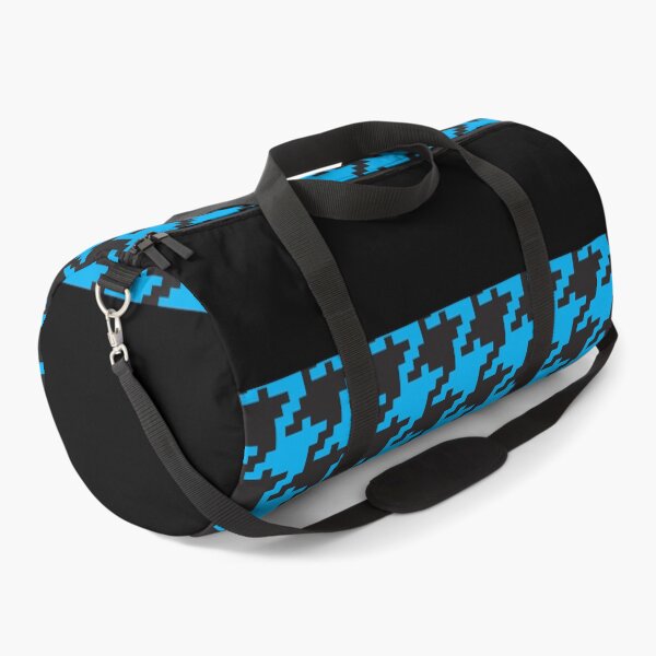 Item preview, Black Cyan Digital Houndstooth designed and sold by miraclemaker.