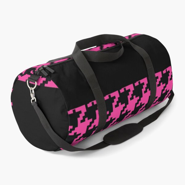 Item preview, Black Pink Digital Houndstooth designed and sold by miraclemaker.