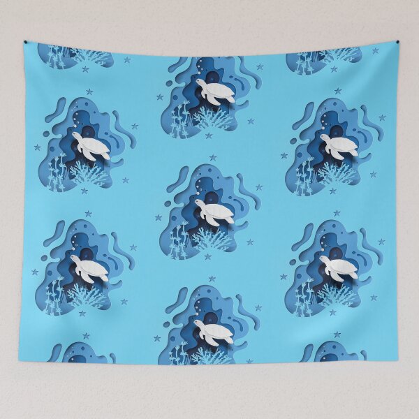 Item preview, Turtle Under Ocean designed and sold by lehnhattien.