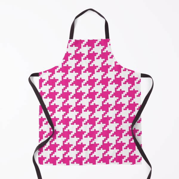 Item preview, White Pink Digital Houndstooth designed and sold by miraclemaker.
